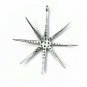 Pave Diamond Star Charm Pendant 1Pc 925 Silver Diamond Star Pendant Single Bail.