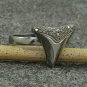 Shark Tooth Ring Pave Diamond Birthday Gift Ring 925 Silver Diamond Present Ring