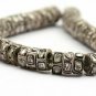Pave Diamond Rondelle Beads 925 Silver Diamond Polki Beads Rondelle Findings.