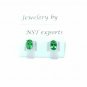 Tsavorite Garnet Stud Earring AAA+Quality Tsavorite 6x4 Oval 925 Sterling Silver