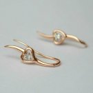 Heart Diamond Ear Climber 14k Gold Ear Crawler Sweep Cuff Bridal Diamond Cuff. Heart Diamond Ear Climber 14k Gold Ear Crawler Sweep Cuff Bridal Diamond Cuff.