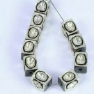 Pave Diamond Polki Beads Findings 925 Silver Rectangle Diamond Beads For Jewelry Pave Diamond Polki Beads Findings 925 Silver Rectangle Diamond Beads For Jewelry