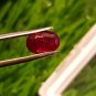 1.50 cts Mozambique Ruby UNHEATED Blood Red Ruby Cut Stone Natural Ruby AAA+