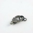 Pave Diamond Lobster Claw Clasps 925 Silver Diamond Additional Jewelry S1.