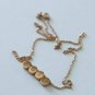 14k Solid Gold Initial Name Necklace Personalized Name Necklace Birthday Pendant