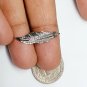 Pave Diamond 1pc Leaf Pendent 925 Silver Diamond Charm Pendant For Christmas.