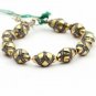 Two Tone Beads Diamond Findings 925 Silver Diamond Jewelry Pave Diamond Spacers.