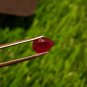 Mozambique Ruby 0.95Cts Cut Stone UNHEATED Ruby 100%Natural Ruby CERTIFIED.