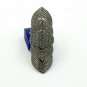 Pave Diamond Knuckle Ring 925 Silver Diamond Full Finger Ring Valentines Gift.