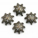 Pave Diamond Beads Caps 925 Silver Beads Caps Jewelry Finding Additional Jewelry Pave Diamond Beads Caps 925 Silver Beads Caps Jewelry Finding Additional Jewelry