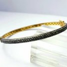 Pave Diamond Wedding Bangle 925 Silver Diamond Beautiful Bangle Wedding Day Gift Pave Diamond Wedding Bangle 925 Silver Diamond Beautiful Bangle Wedding Day Gift