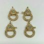 Pave Diamond Lobster Clasps 14k Gold Fine Diamond Additional Jewelry Findings N7