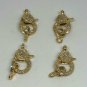Pave Diamond Lobster Clasps 14k Gold Fine Diamond Additional Jewelry Findings N7