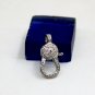 Lobster Clasps Pave Diamond 925 Silver Diamond Necklace Findings Lobster Finding