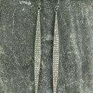 Pave Diamond Spike Earring 925 Silver Diamond Anniversary Gift Minimalist Charm.