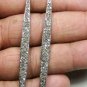 Pave Diamond Spike Earring 925 Silver Diamond Anniversary Gift Minimalist Charm.