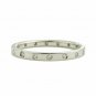 Flush Set Full Eternity Wedding Bridal Band Unique Engagement Rings 14k Solid.