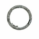 Pave Diamond Round Openable Clasp 925 Silver Handmade Diamond Jewelry Connector.