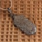 Pave Diamond Dog Tag Pendant Findings 925 Sterling Silver Necklace For Women.