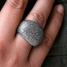 1100$ Wedding Band dome Diamond Ring 925 Silver Band Christmas Jewelry for gift