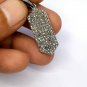 Diamond Dog Tag Pendant 925 Silver Rosecut Diamond Jewelry Pendant Christmas.