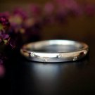 Five Diamond Ring Band 925 Sterling Silver Scattered Diamond Constellation Ring. Five Diamond Ring Band 925 Sterling Silver Scattered Diamond Constellation Ring.