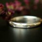 Five Diamond Ring Band 925 Sterling Silver Scattered Diamond Constellation Ring.