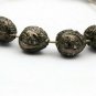 Pave Diamond Heart Shape Beads 925 Silver Handmade Jewelry Findings Spacers.