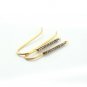 Pave Diamond French Hook Earrings Findings 925 Silver Diamond Findings.