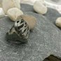 Pave Diamond Criss Cross Ring 925 Silver Diamond Anniversary Ring Unisex Ring