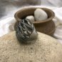 Pave Diamond Criss Cross Ring 925 Silver Diamond Anniversary Ring Unisex Ring