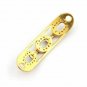 1Pc Pave Diamond Link Charm Connector Bracelet Connector Bended Charm Connector.