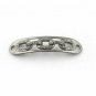 1Pc Pave Diamond Link Charm Connector Bracelet Connector Bended Charm Connector.