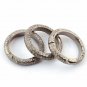 1Pc Pave Diamond Round Claps Sterling Silver 16mm Diamond Link Jewelry Clasp NS3
