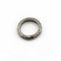 1Pc Pave Diamond Round Claps Sterling Silver 16mm Diamond Link Jewelry Clasp NS3
