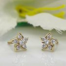 14k Solid Gold Star Stud Earring Natural Diamond Minimalist Gold Star Earring. 14k Solid Gold Star Stud Earring Natural Diamond Minimalist Gold Star Earring.