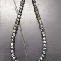 Black Spinel 925 Sterling Silver Bracelet Beaded Bracelet Adjustable Size