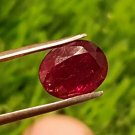 Mozambique Ruby 3.45cts UNHEATED 100% Natural Blood Red Ruby igi Certified AAA+ Mozambique Ruby 3.45cts UNHEATED 100% Natural Blood Red Ruby igi Certified AAA+