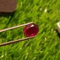 Mozambique Ruby 3.45cts UNHEATED 100% Natural Blood Red Ruby igi Certified AAA+