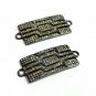 Pave Diamond Bracelet Connector 925 Silver Handmade Jewelry Connector Findings.