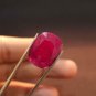 Mozambique Ruby 10.90cts Red UNHEATED Ruby Cut Stone 100%Natural Red Ruby.