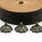Designer Diamond Beads Charm 925 Sterling Silver Diamond Jewelry Handmade Spacer