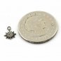 Pave Diamond Tiny Sun Pendant 925 Sterling Silver Jewelry Additional Findings.