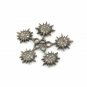 Pave Diamond Tiny Sun Pendant 925 Sterling Silver Jewelry Additional Findings.