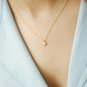 Diamond Star Of David Necklace 14k Solid Gold Dainty Jewish Star Necklace Gift.