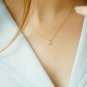 Diamond Star Of David Necklace 14k Solid Gold Dainty Jewish Star Necklace Gift.