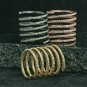 Diamond Spiral Ring 925 Silver Wrap Ring Band Wedding Jewelry Women Ring Band.