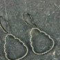 Natural Pave Diamond Hook Dangle Earring 925 Silver Earring Diamond Earring.