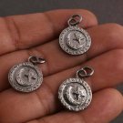 Moon Star Coin Charm Pendant 925 Silver Pave Diamond Pendant For Christmas. Moon Star Coin Charm Pendant 925 Silver Pave Diamond Pendant For Christmas.