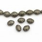Pave Diamond Beads 925 Silver Jewelry Handmade Diamond Beads Findings Spacers.